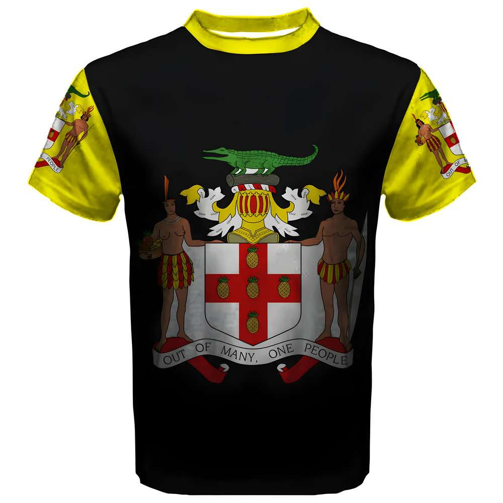 Jamaica Coat of Arms Sublimated Sports Jersey - Kids_0