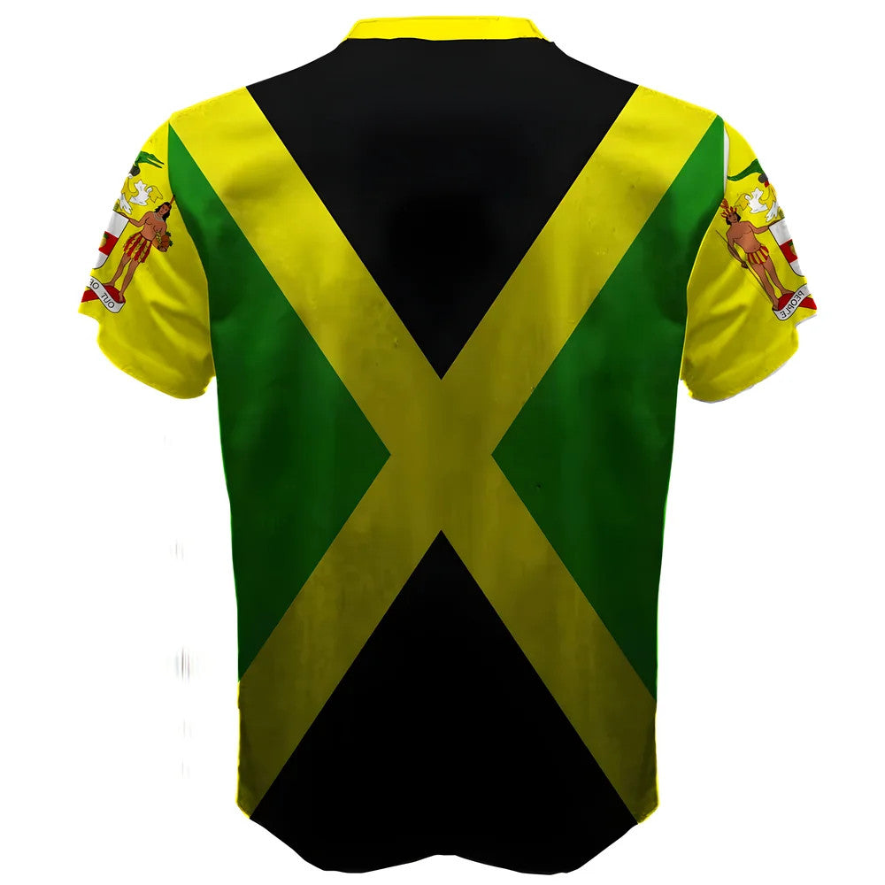 Jamaica Coat of Arms Sublimated Sports Jersey - Kids_1