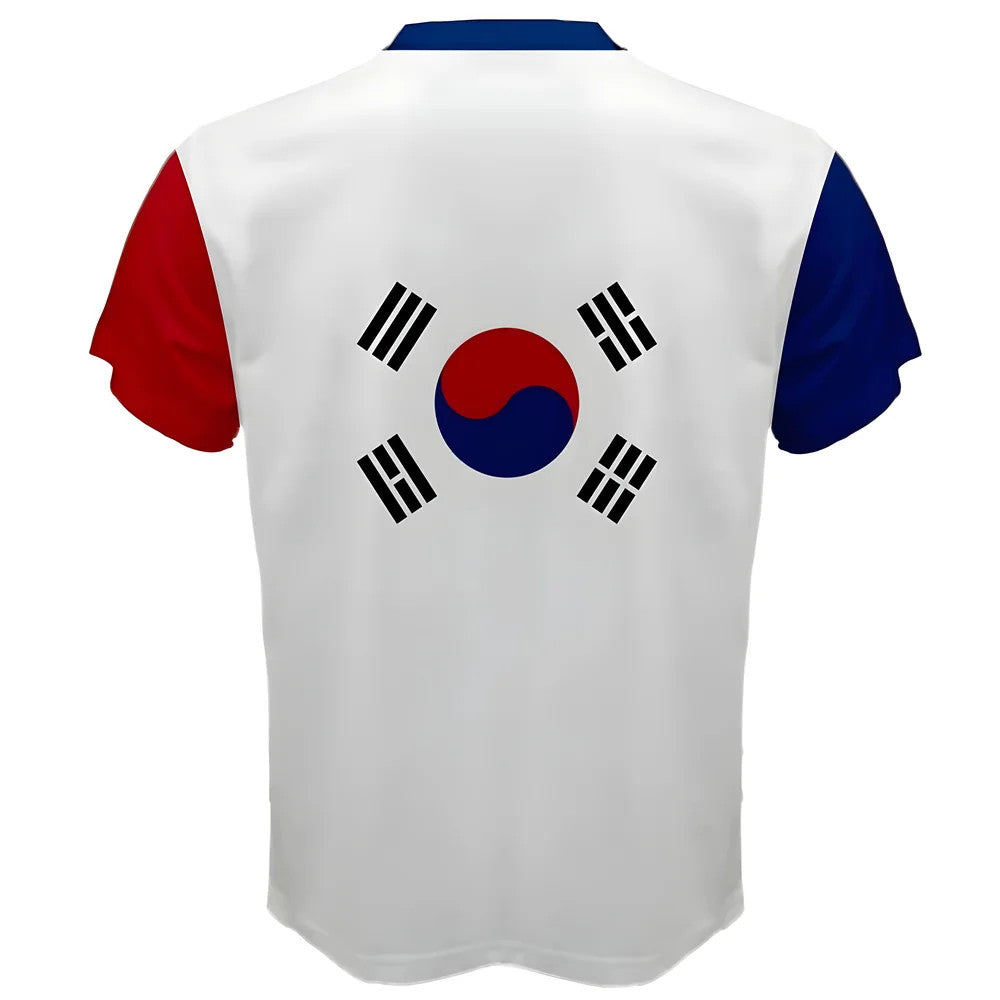 South Korea Coat of Arms Sublimated Sports Jersey - Kids_1