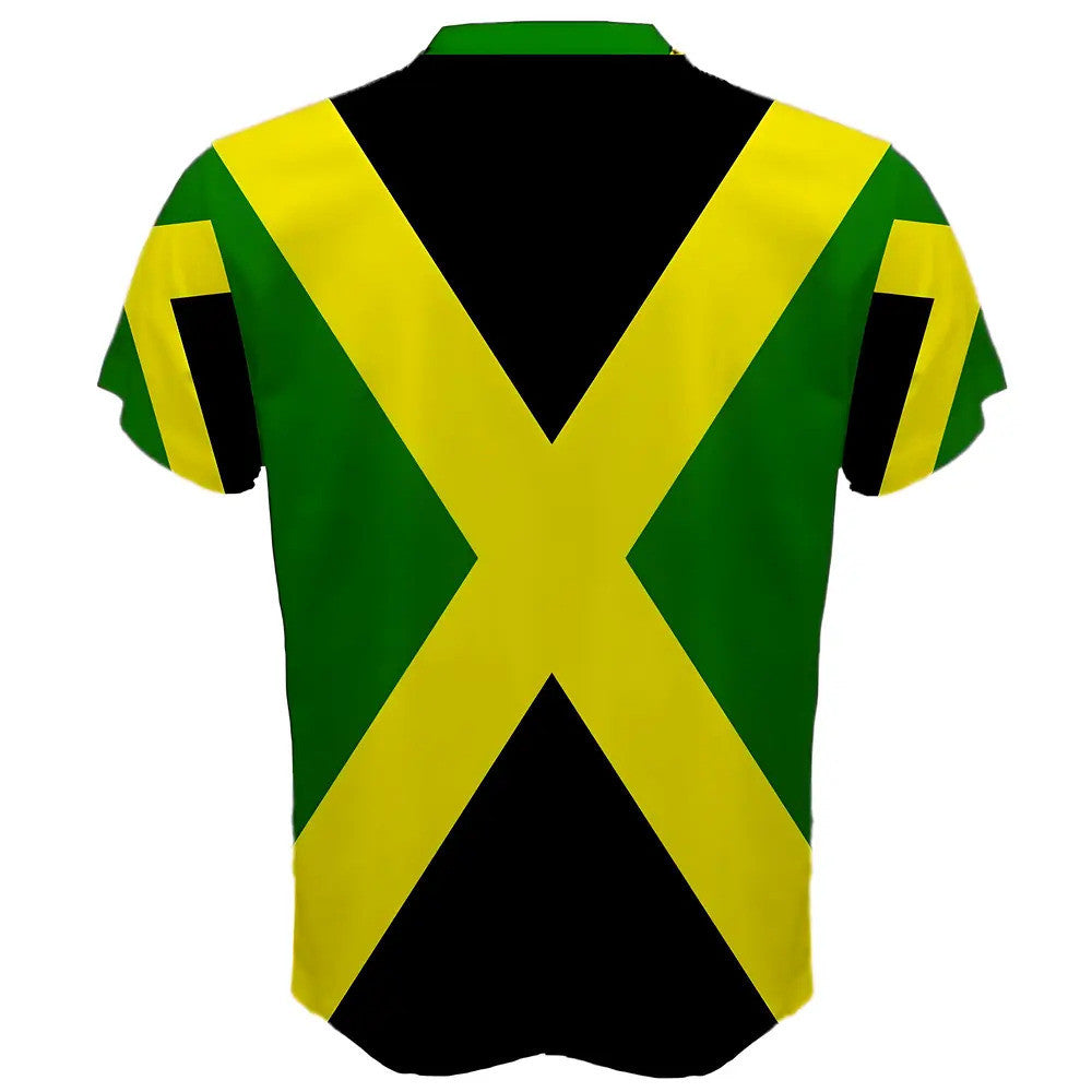 Jamaica Flag Sublimated Sports Jersey - Kids_1