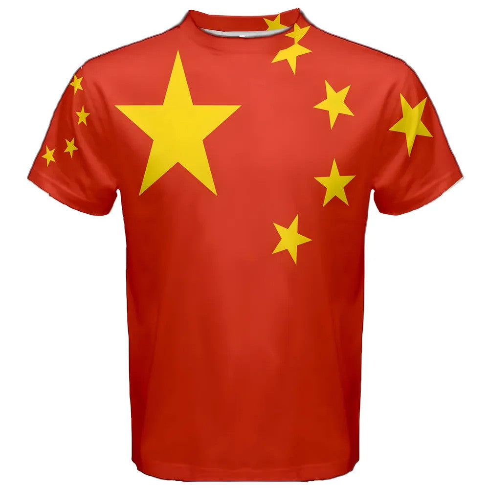 China Chinese Flag Sublimated Sports Jersey - Kids_0