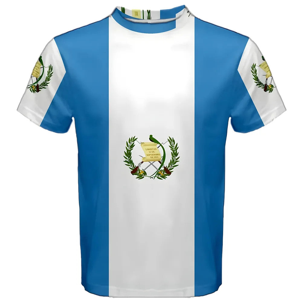 Guatemala Flag Sublimated Sports Jersey - Kids_1
