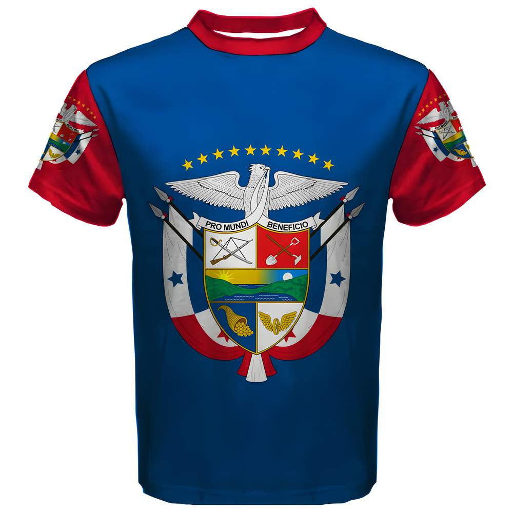 Panama Coat of Arms Sublimated Sports Jersey - Kids_0