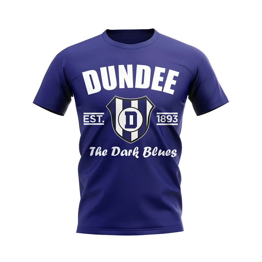 Dundee Established Football T-Shirt (Navy)_1
