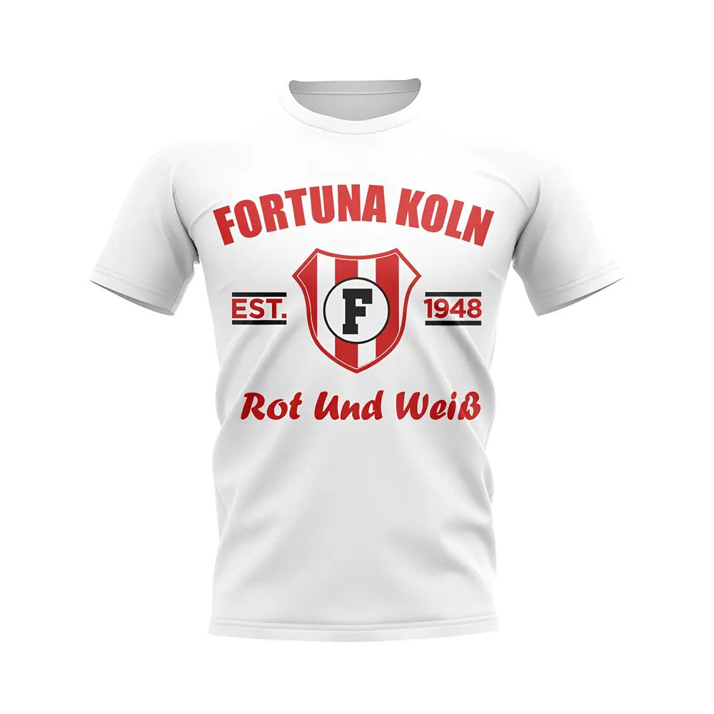 Fortuna Koln Established Football T-Shirt (White)_1