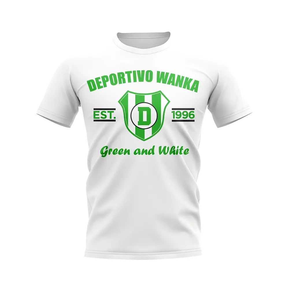 Deportivo Wanka Established Football T-Shirt (White)_1
