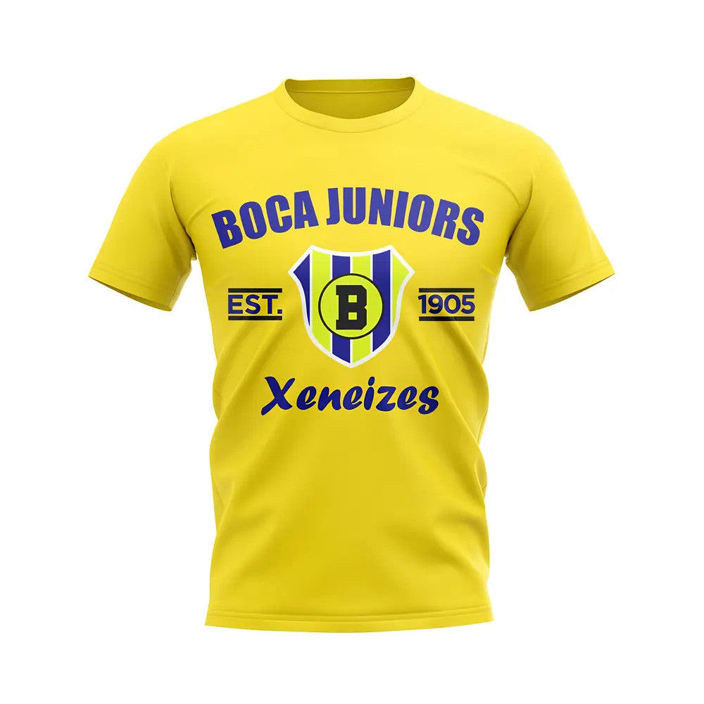 Boca Juniors Established Football T-Shirt (Yellow)_1