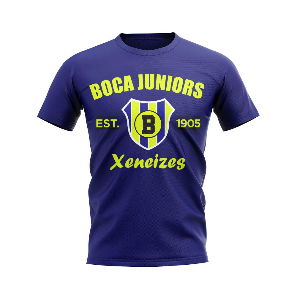 Boca Juniors Established Football T-Shirt (Navy)_1