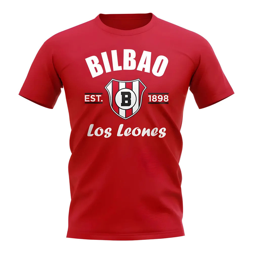 Athletic Bilbao Established Football T-Shirt (Red)_0