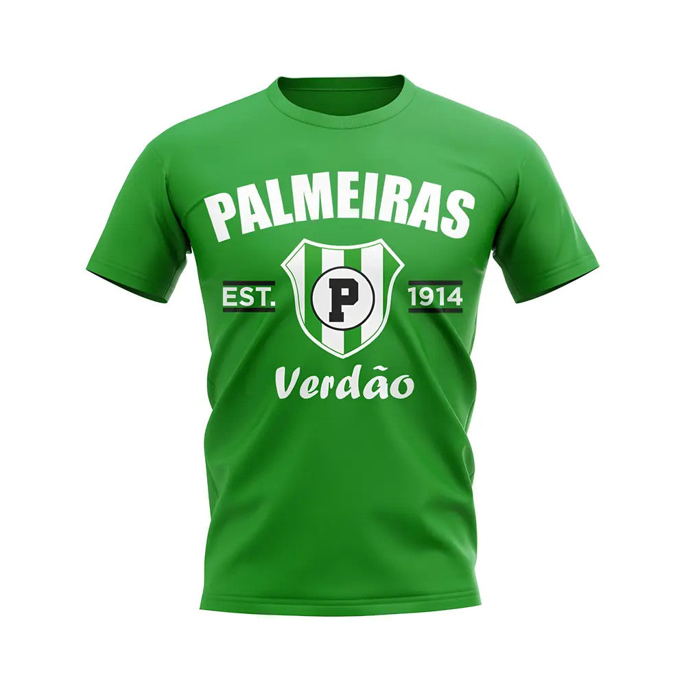 Palmeiras Established Football T-Shirt (Green)_1