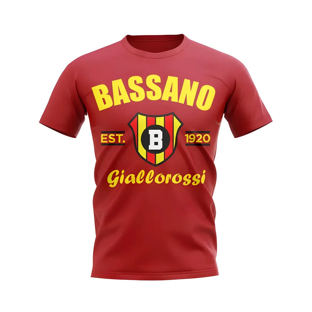 Bassano Virtus Established Football T-Shirt (Red)_1