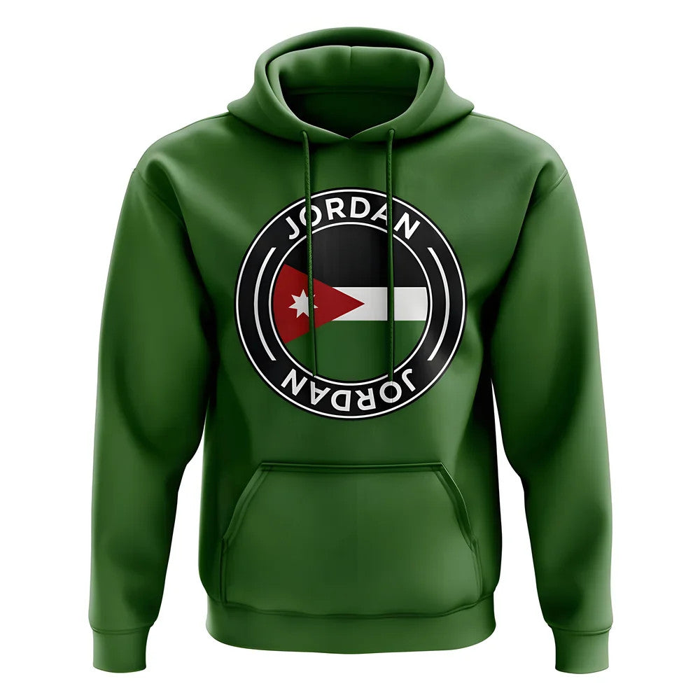 Jordan Football Badge Hoodie (Green)_0
