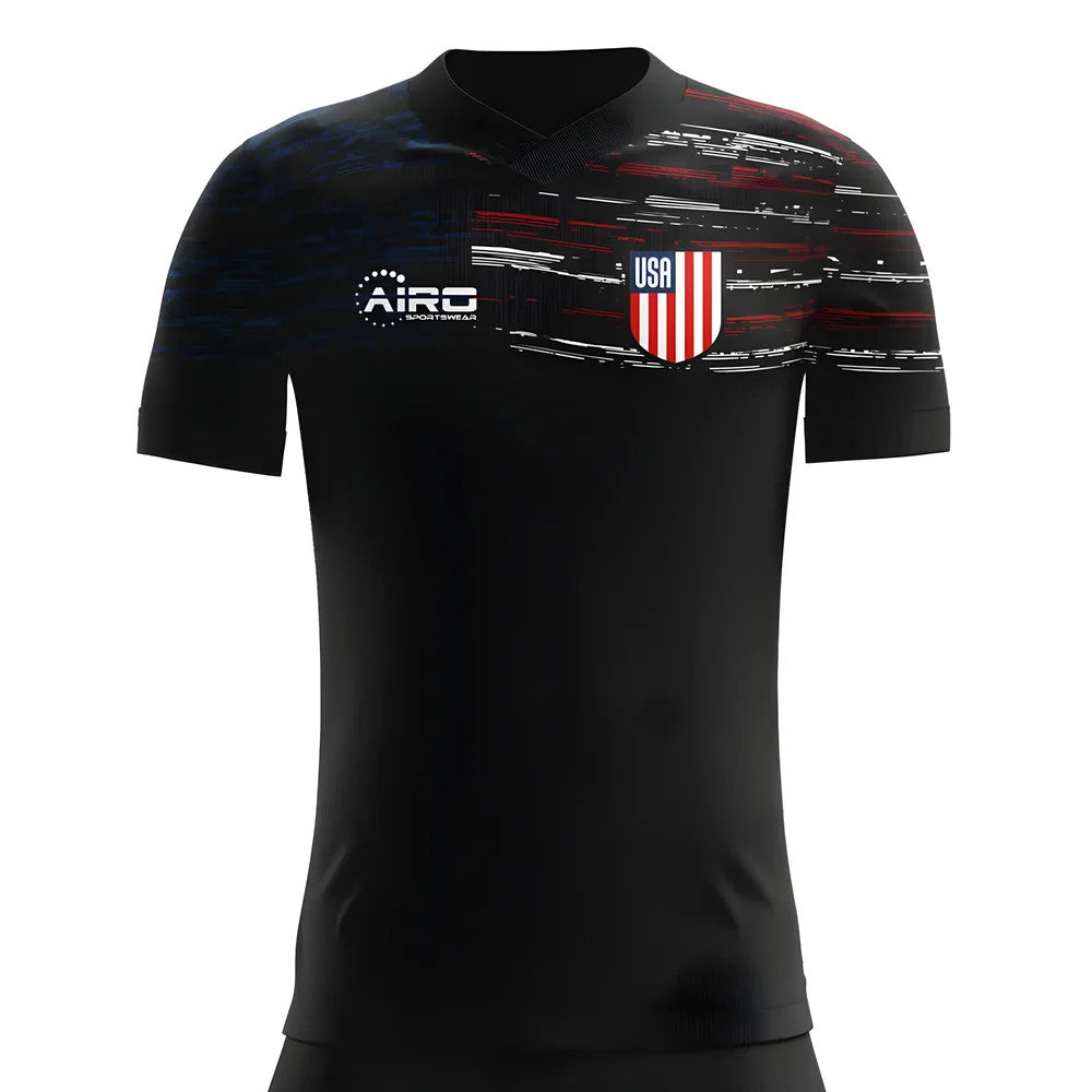 2025-2026 United States Away Concept Football Shirt - Kids (Long Sleeve)_0