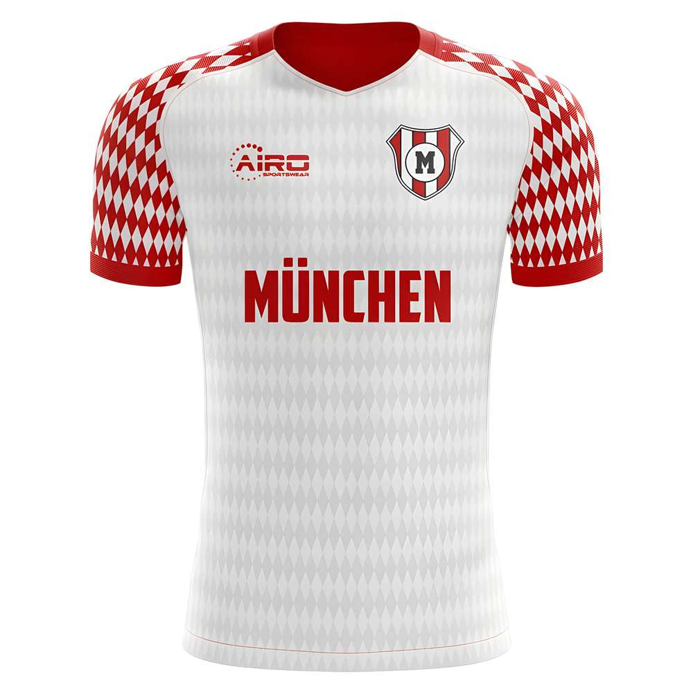 2025-2026 Munich Home Concept Football Shirt - Kids (Long Sleeve)_0