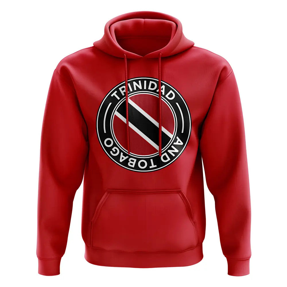 Trinidad and Tobago Football Badge Hoodie (Red)_0