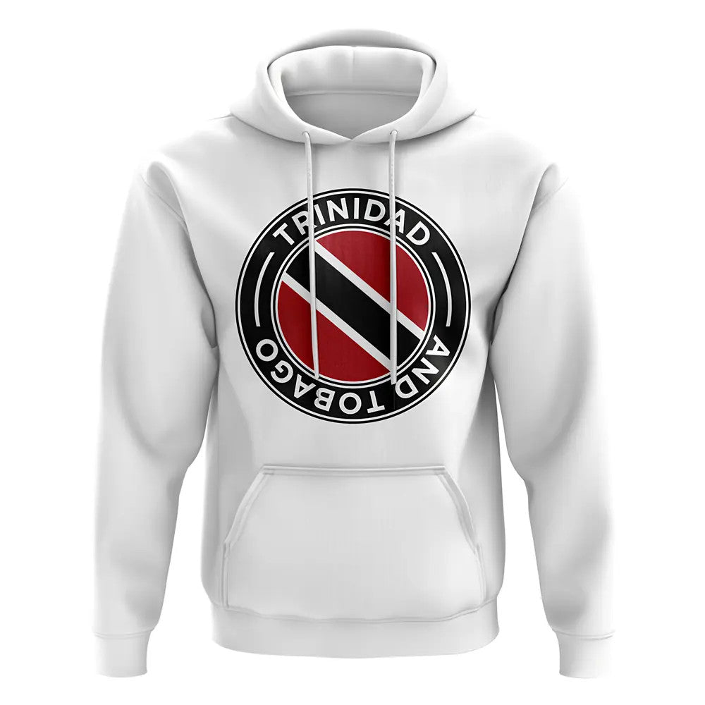 Trinidad and Tobago Football Badge Hoodie (White)_1
