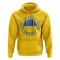 Ukraine Football Badge Hoodie (Yellow)_0
