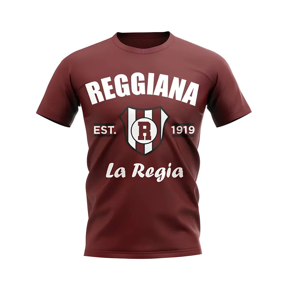 Reggiana Established Football T-Shirt (Maroon)_1