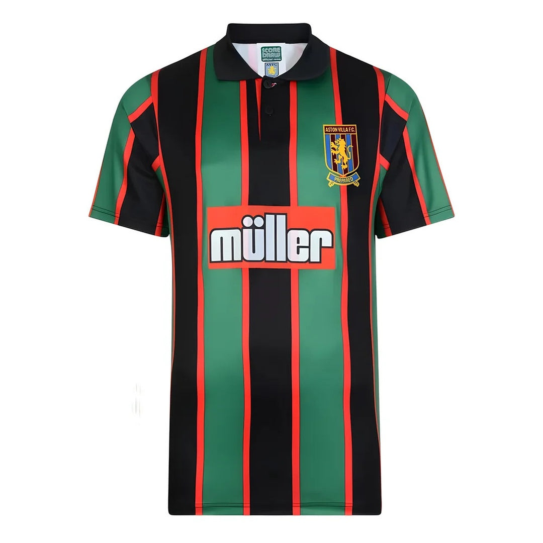 Score Draw Aston Villa 1994 Away Retro Shirt (Ehiogu 16)_2