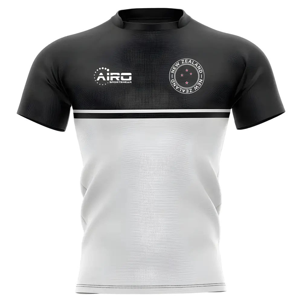 2025-2026 New Zealand Training Concept Rugby Shirt - Kids (Long Sleeve)_0