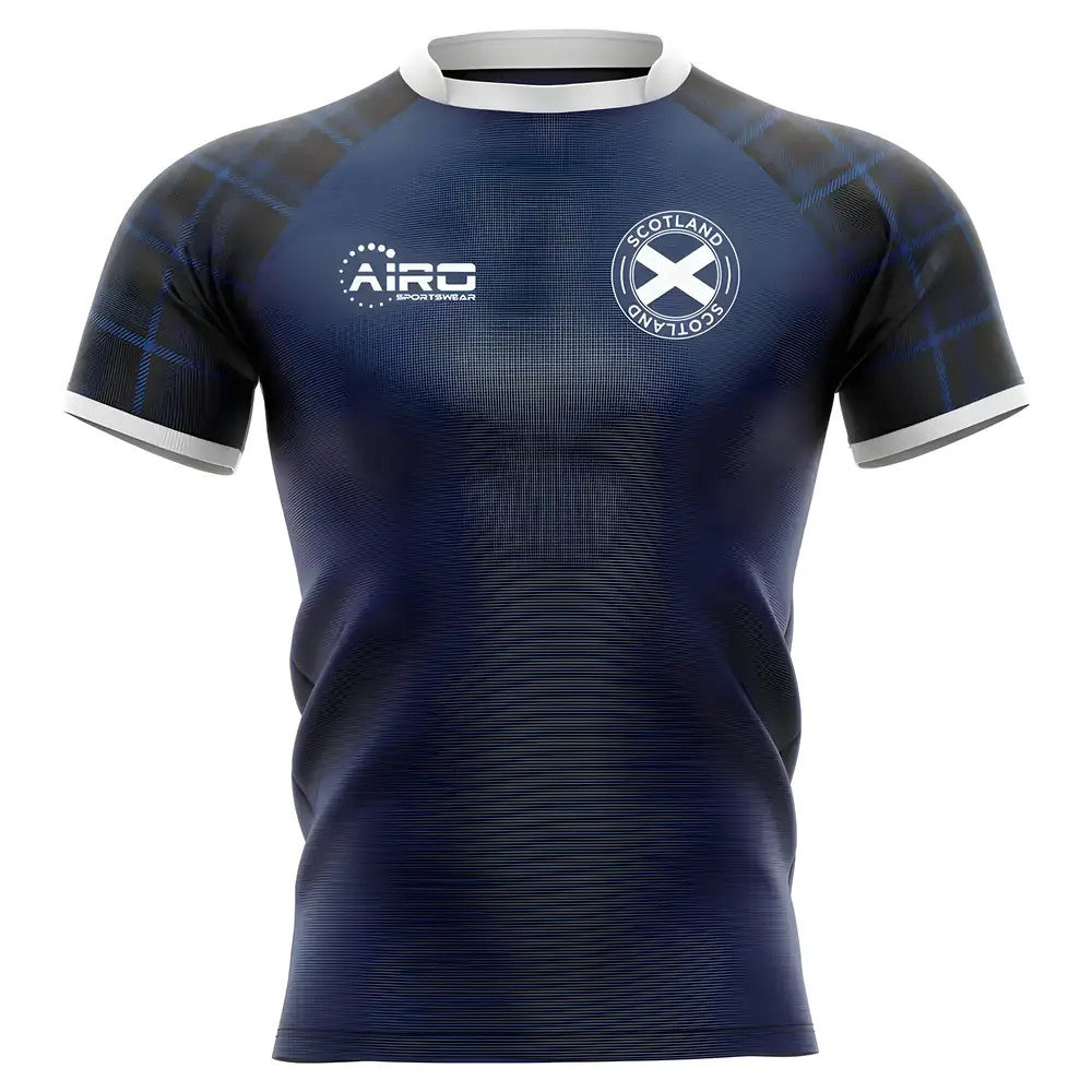2025-2026 Scotland Home Concept Rugby Shirt - Adult Long Sleeve_0