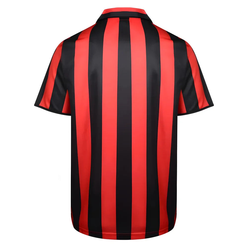 Score Draw Ac Milan 1988 Retro Football Shirt (MALDINI 3)_3