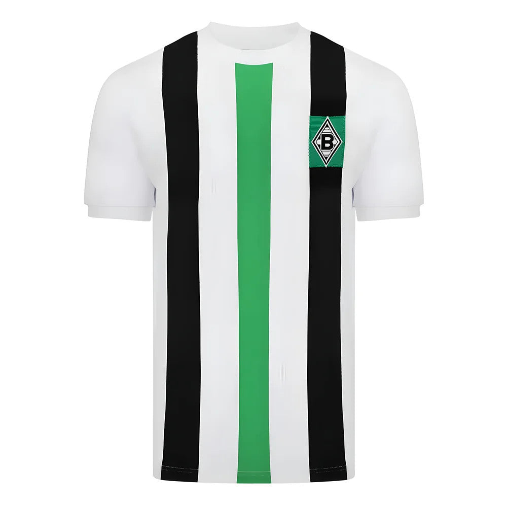 Score Draw Borussia Moenchengladbach 1973 Pokal Finale Retro Football Shirt_0