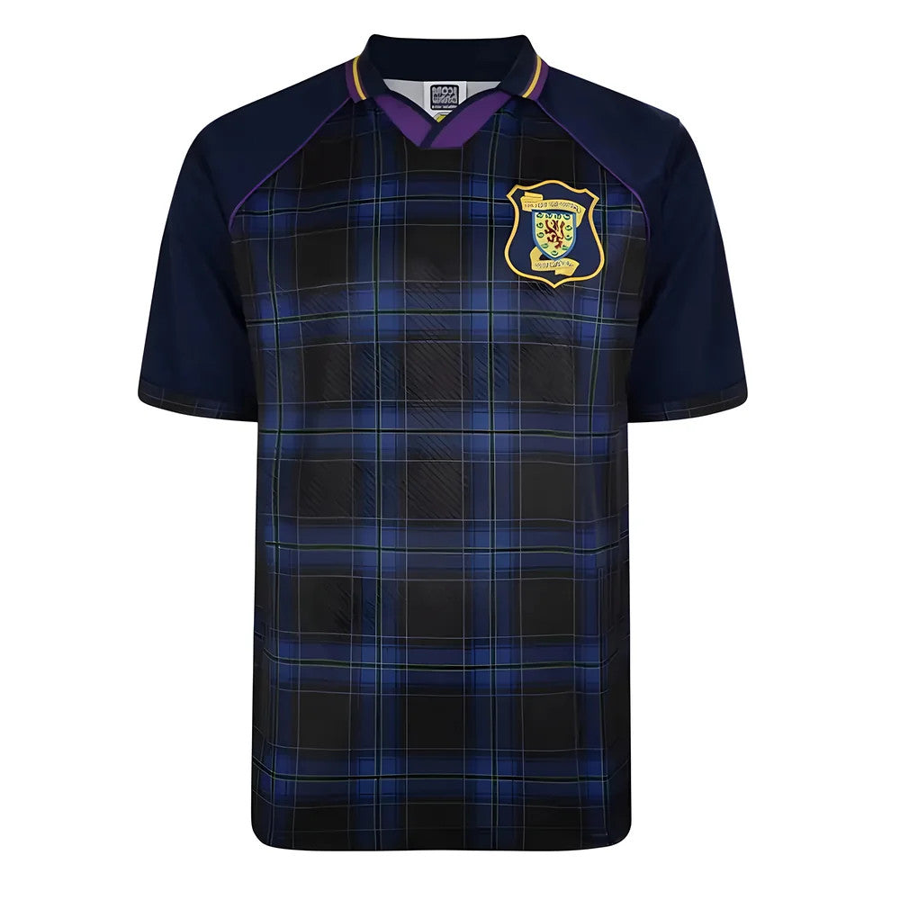 Score Draw Scotland 1996 Euro Championship Retro Football Shirt_1