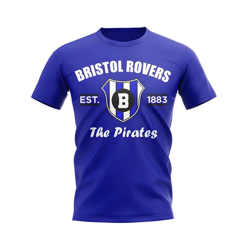 Bristol Rovers Established Football T-Shirt (Blue)_1