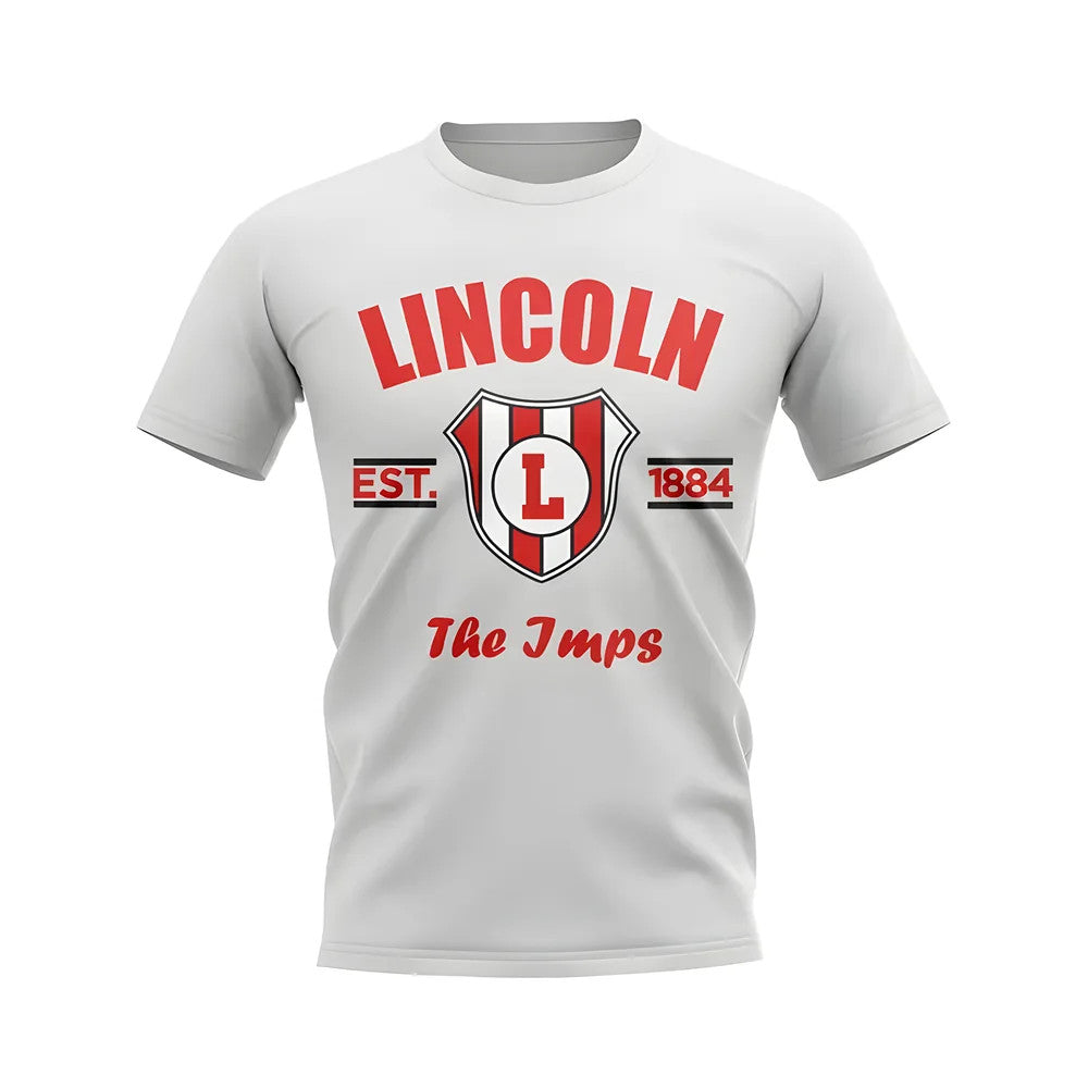 Lincoln Established Football T-Shirt (White)_0