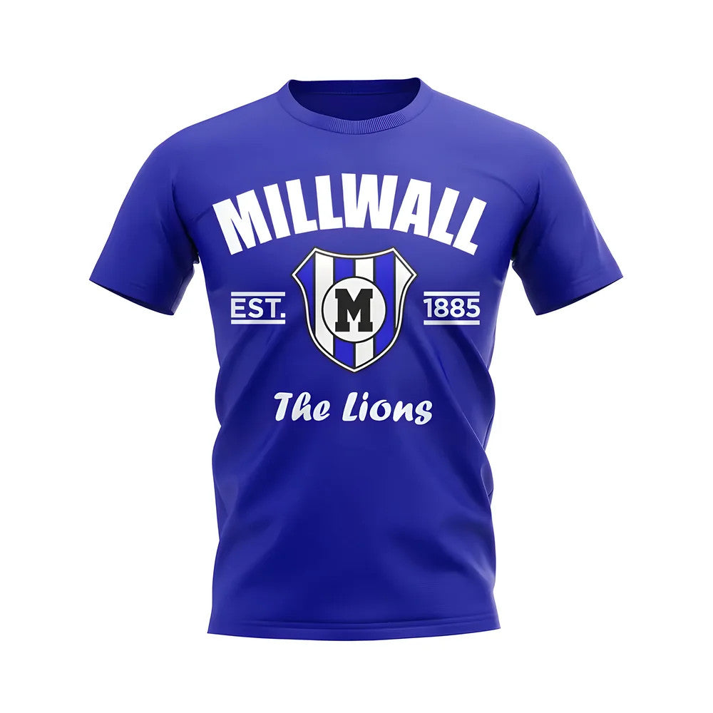 Millwall Established Football T-Shirt (Blue)_1