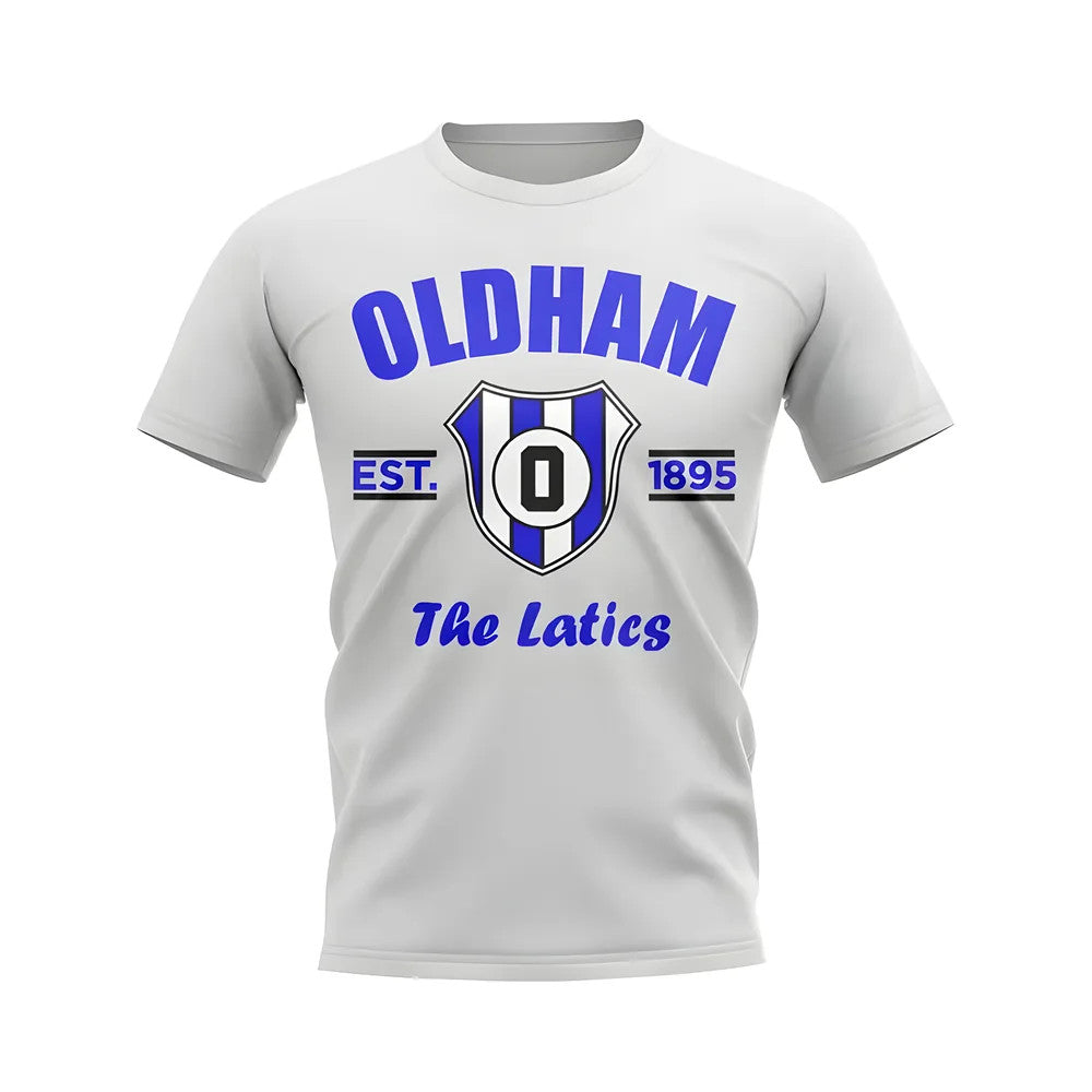 Oldham Established Football T-Shirt (White)_1