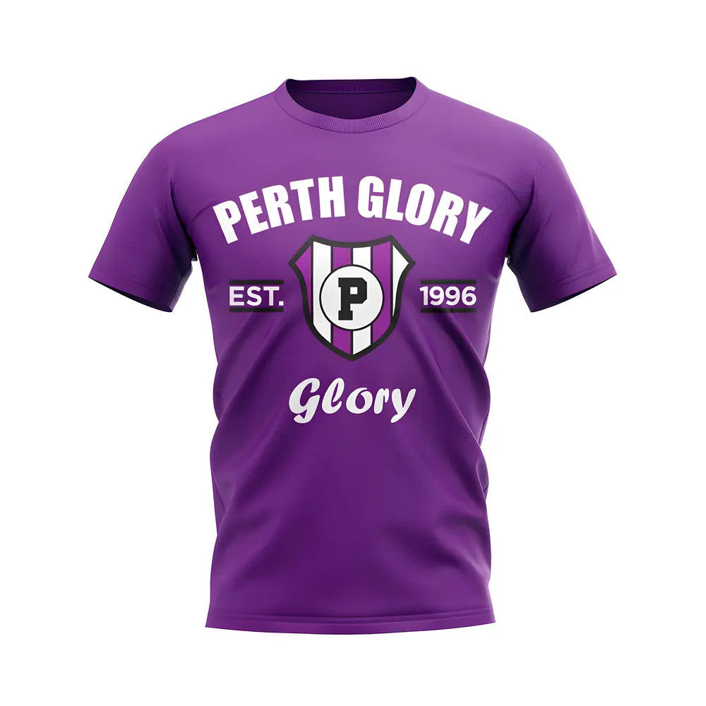 Perth Glory Established Football T-Shirt (Purple)_1