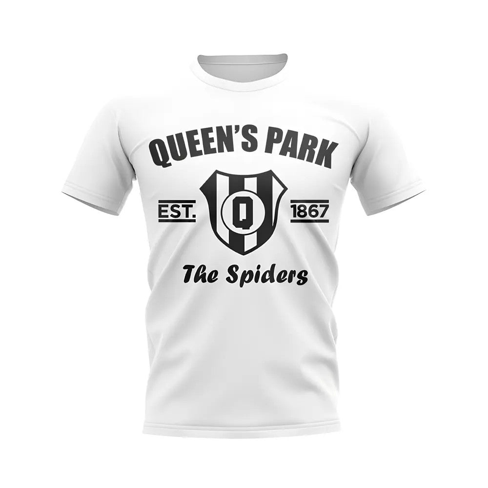Queens Park Established Football T-Shirt (White)_1