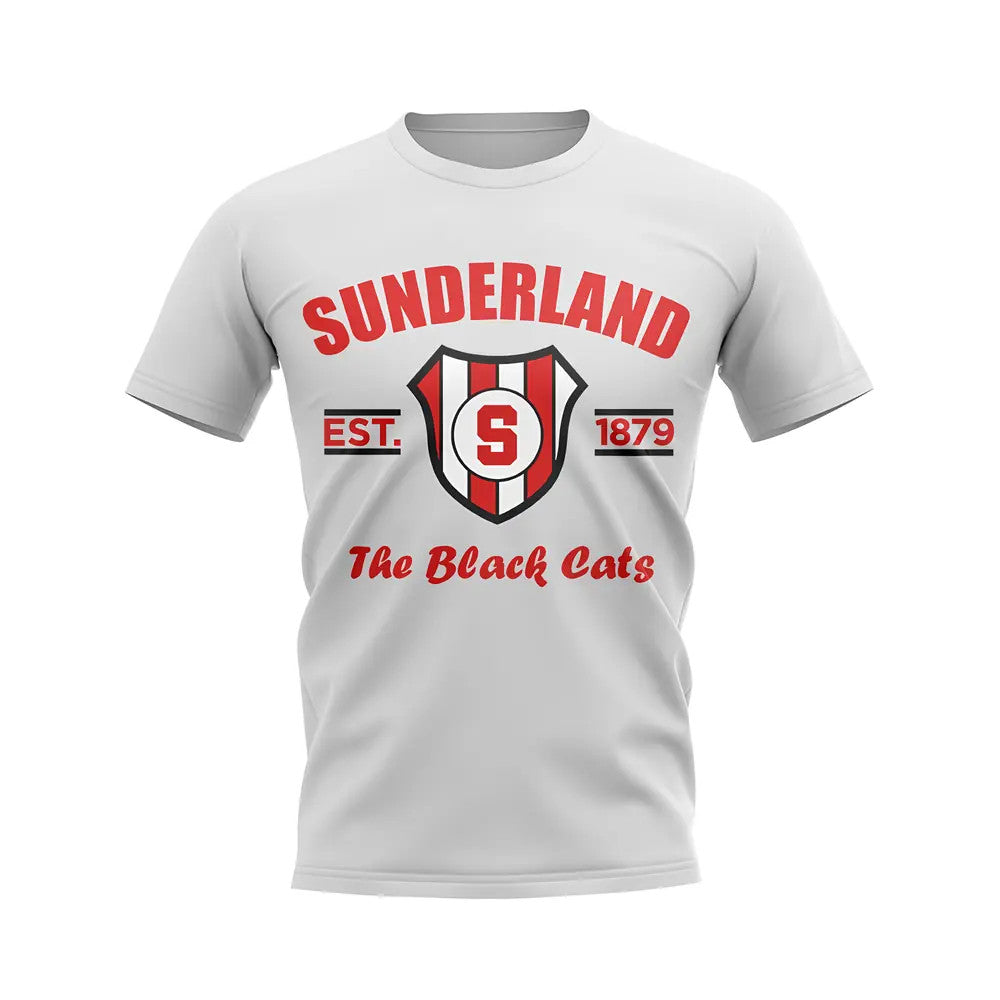 Sunderland Established Football T-Shirt (White)_0