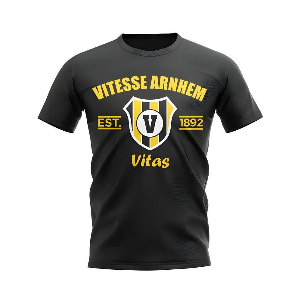Vitesse Established Football T-Shirt (Black)_1