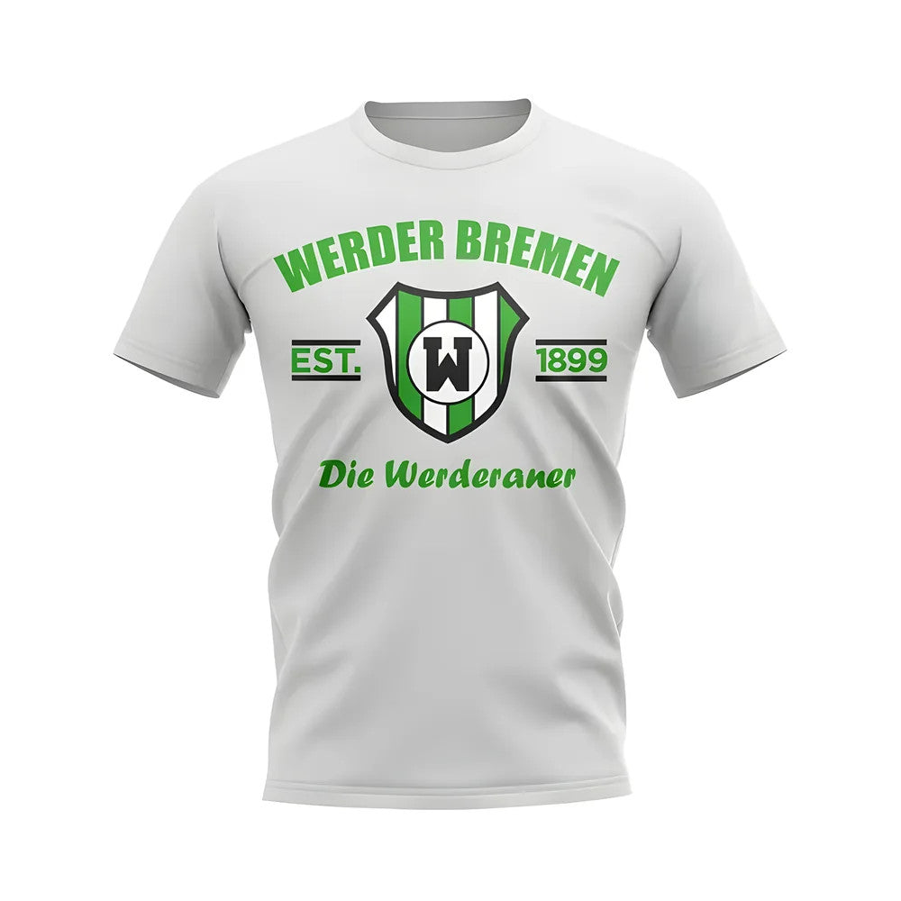 Werder Bremen Established Football T-Shirt (White)_1
