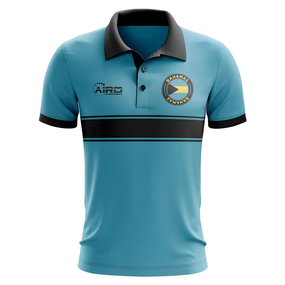 Bahamas Concept Stripe Polo Shirt (Sky) - Kids_0