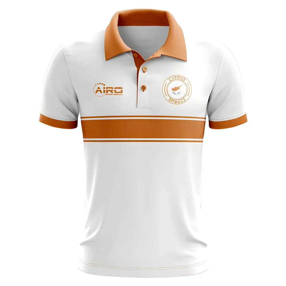 Cyprus Concept Stripe Polo Shirt (White) - Kids_1