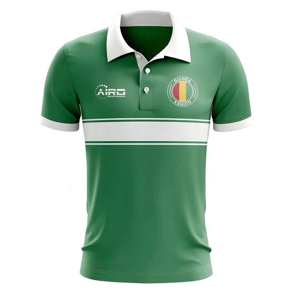Guinea Concept Stripe Polo Shirt (Green) - Kids_1