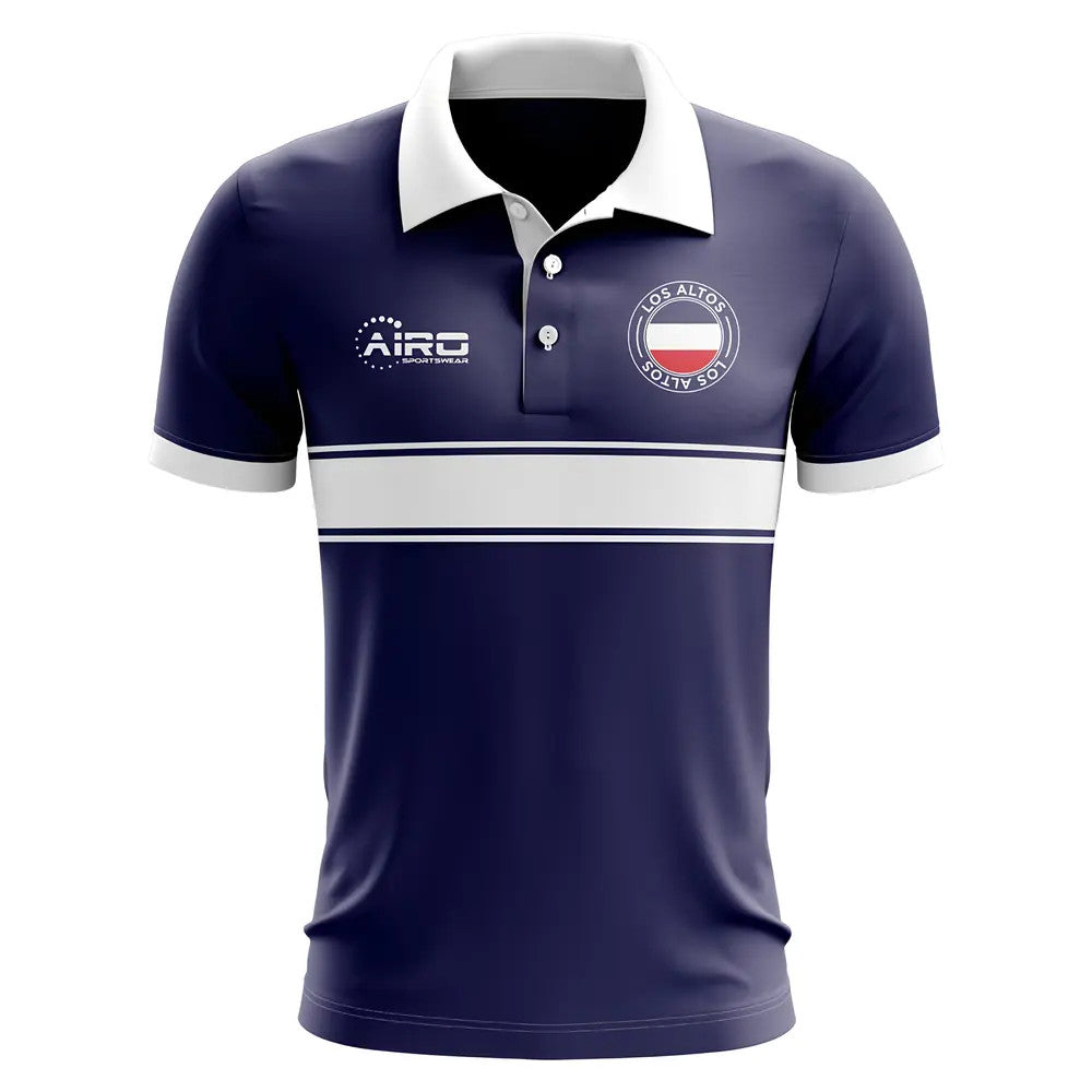 Los Altos Concept Stripe Polo Shirt (Navy)_0