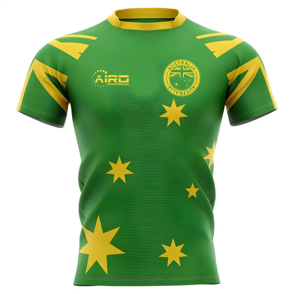 2025-2026 Australia Flag Concept Rugby Shirt - Kids_0