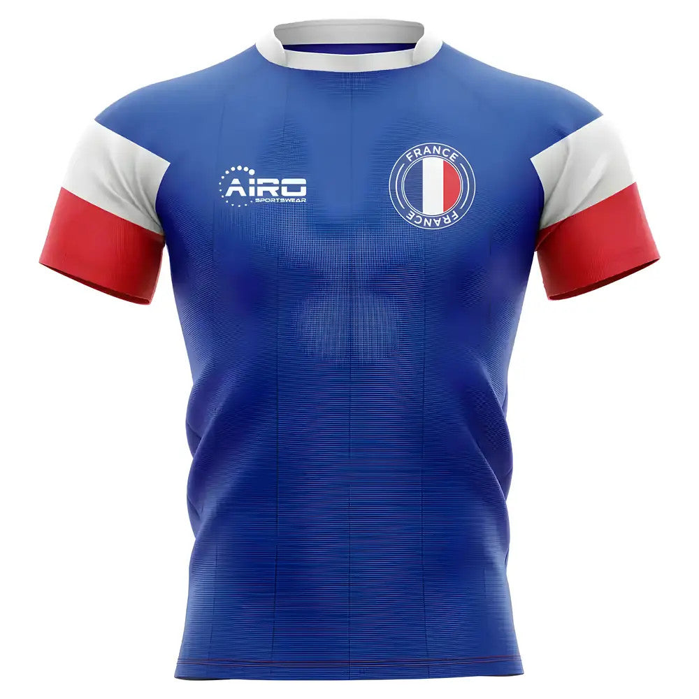 2025-2026 France Home Concept Rugby Shirt - Little Boys_0