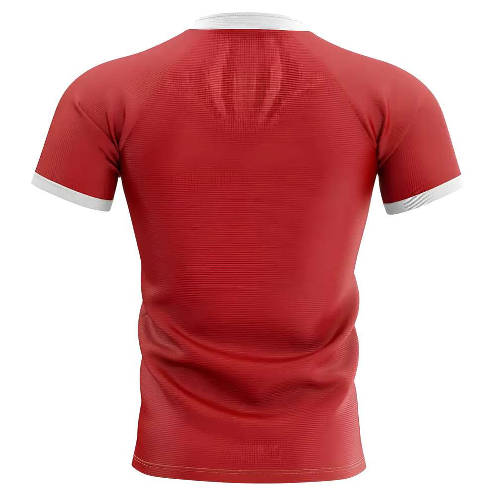 2025-2026 Tonga Flag Concept Rugby Shirt - Kids_1