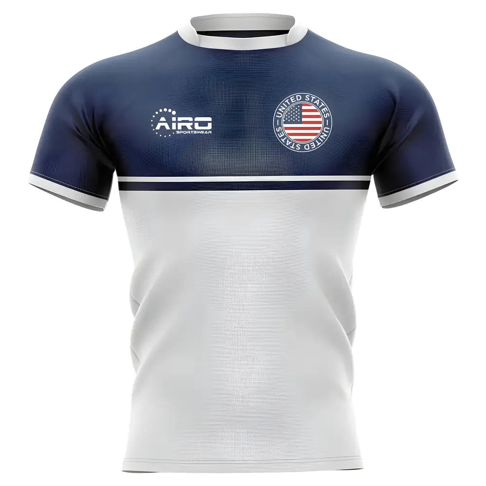 2025-2026 United States USA Training Concept Rugby Shirt - Kids (Long Sleeve)_0