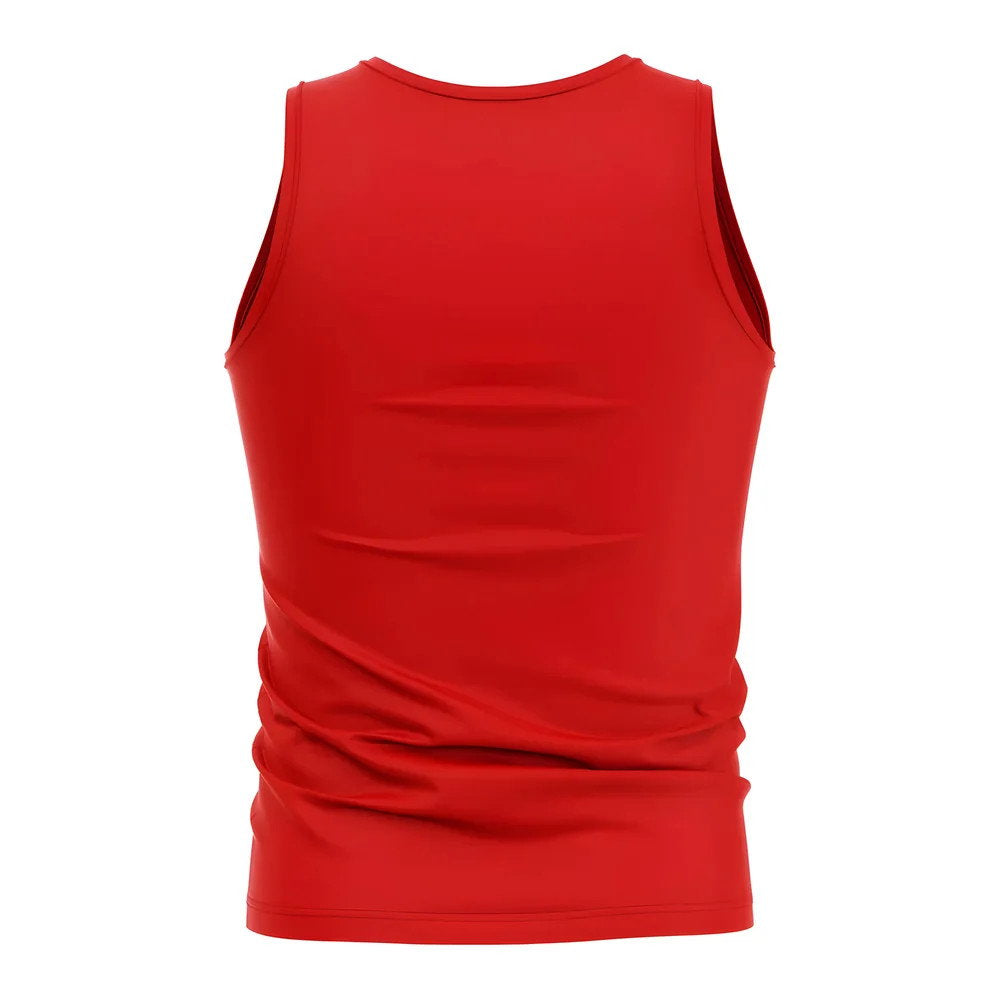 Turkey Core Football Country Sleeveless Tee (Red)_1