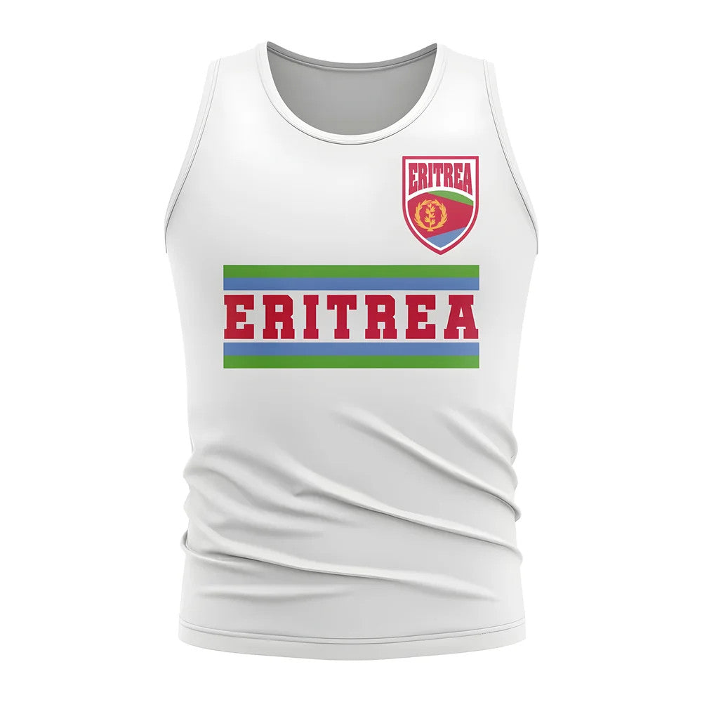 Eritrea Core Football Country Sleeveless Tee (White)_1