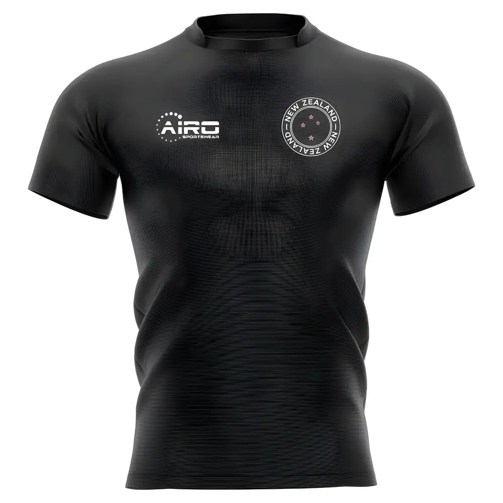 2025-2026 New Zealand All Blacks Home Concept Rugby Shirt - Womens_0