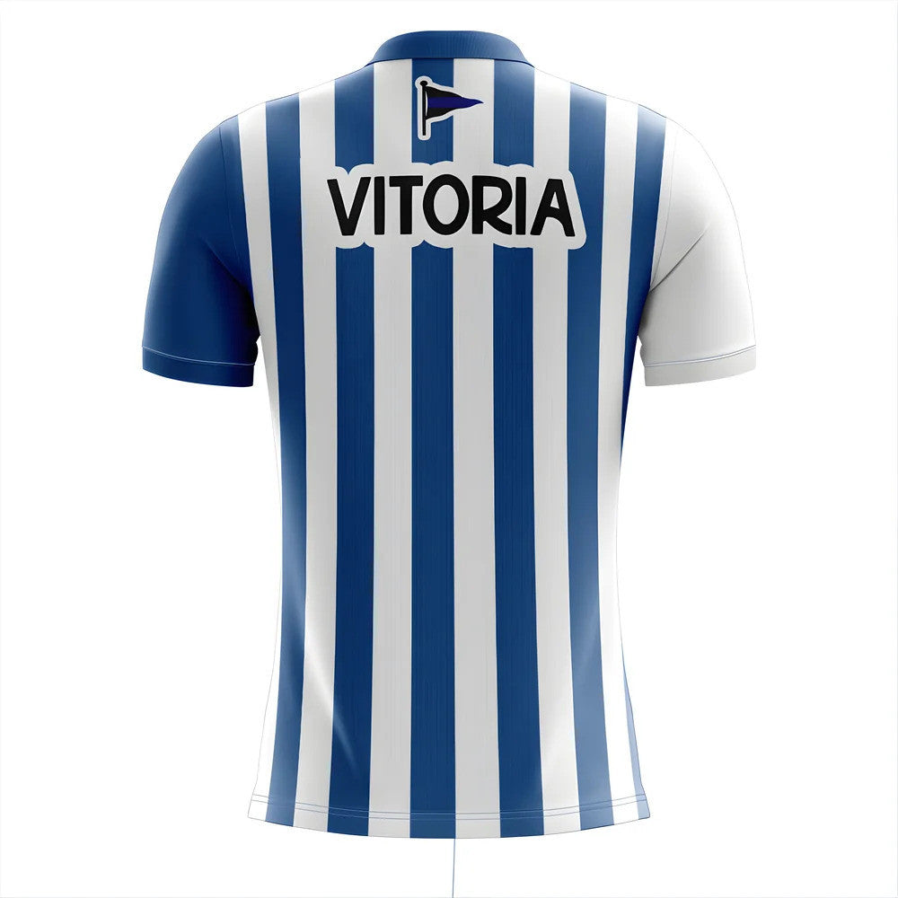 2025-2026 Deportivo Alaves Home Concept Football Shirt - Kids_1