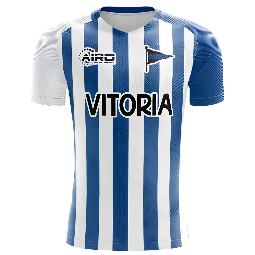 2025-2026 Deportivo Alaves Home Concept Football Shirt - Kids_0